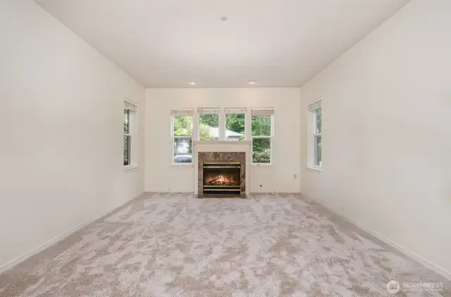 Living Room (not staged) New Carpet