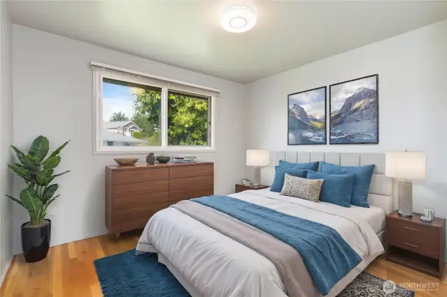 Upstairs Bedroom *Virtually Staged*