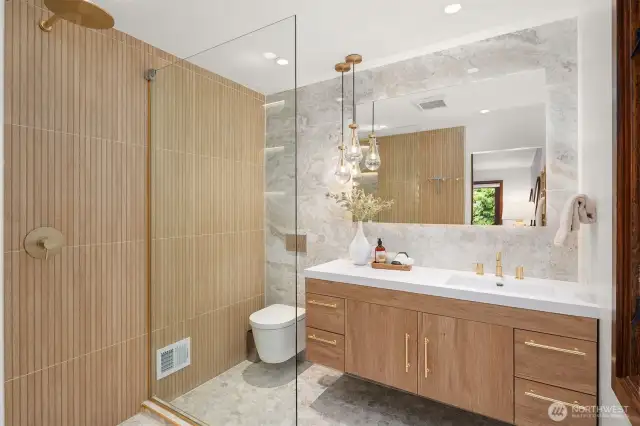 Remodeled ensuite bathroom