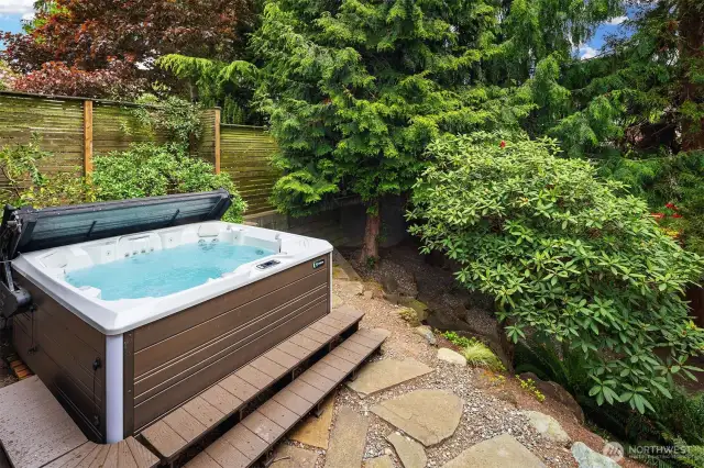 Hot tub for relaxation & recovery!
