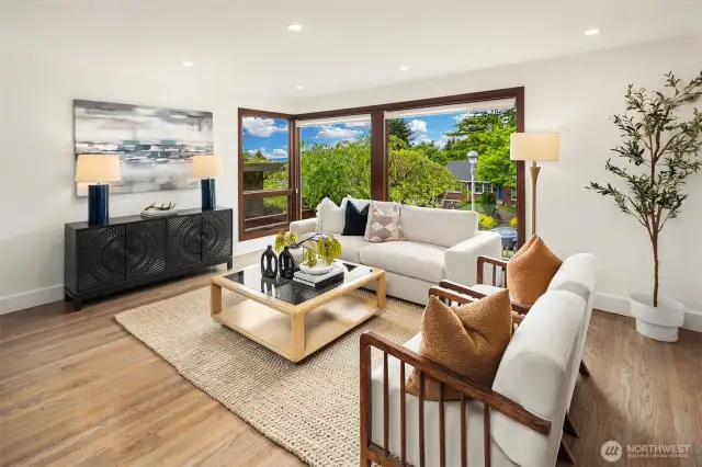 SW light filled living room