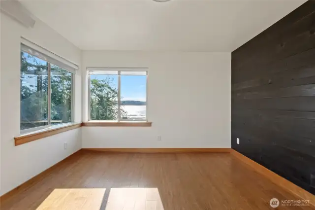 Upper Bedroom (3) with water views!