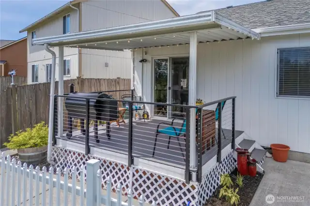 Covered Rear Deck