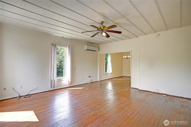 Living room, looking back to dining room.