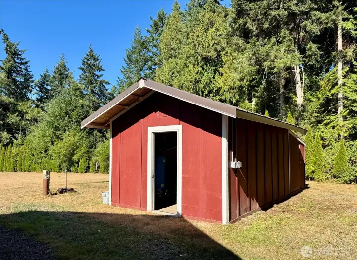 Well house and storage