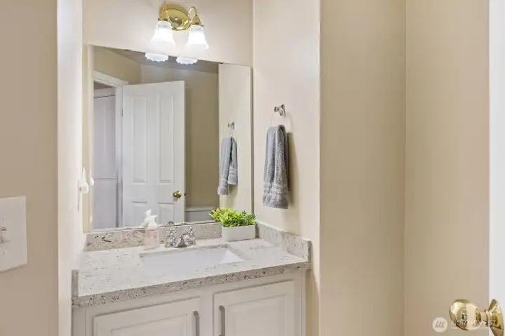 Powder bath on main floor