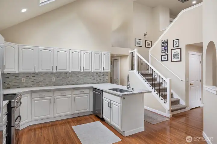 Stairs to upstairs