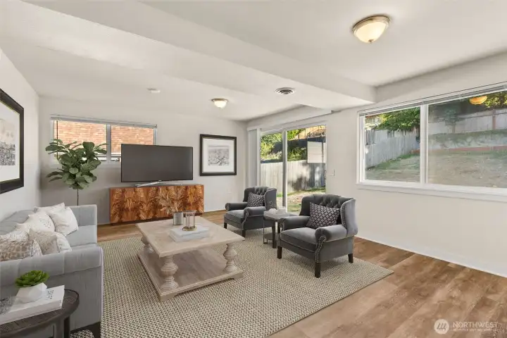 2nd Living Room Virtually Staged