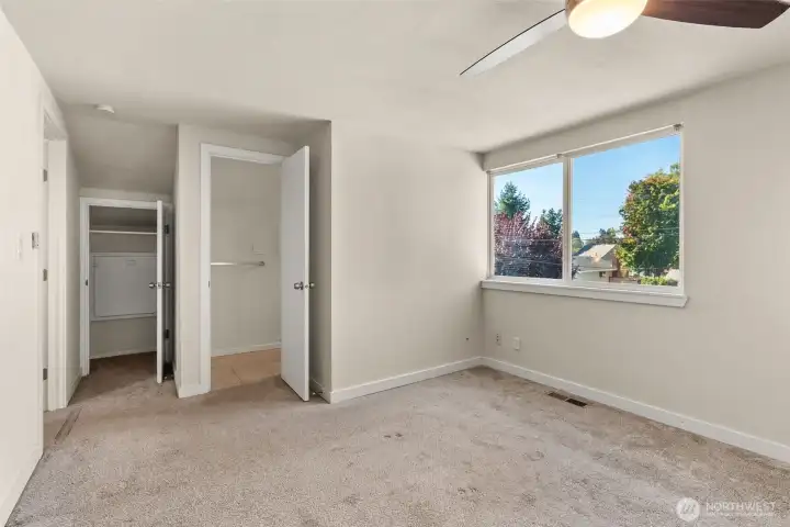 Upstairs Primary Bedroom w/Ensuite