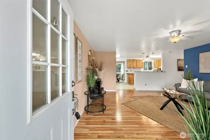 Gleaming Easy Care Flooring!