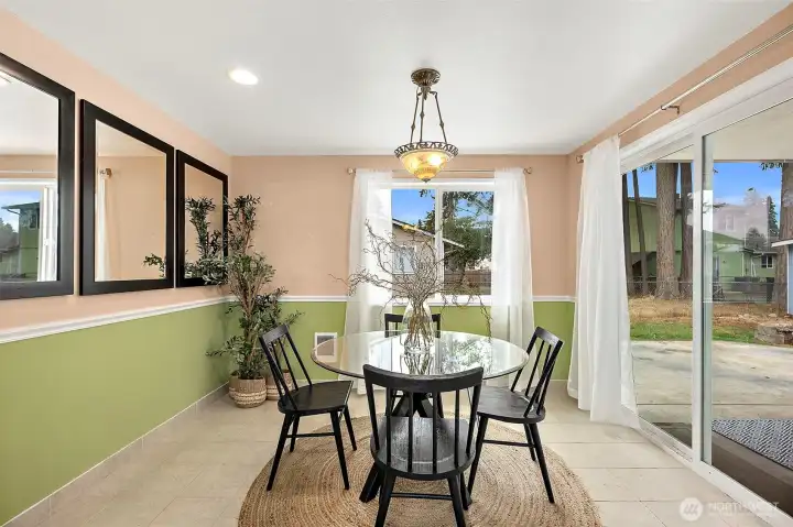 Dedicated Dining Area
