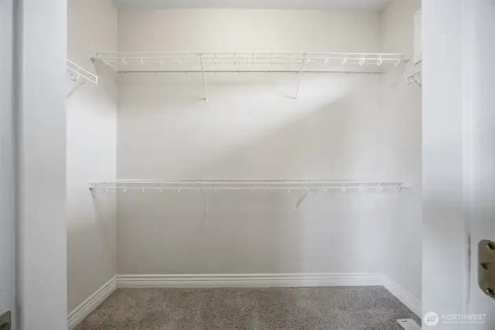 large walk in closet