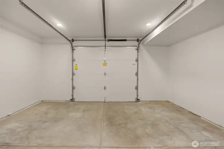 Evey home in the community features a large garage!