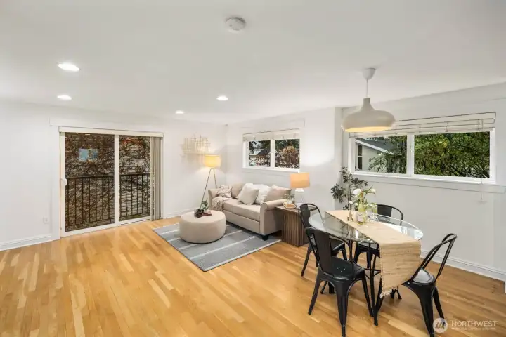 2nd level dining / living