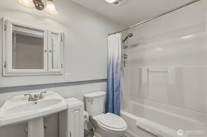 Shared full bath
