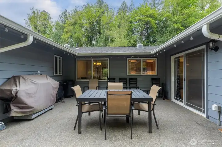 Back patio
