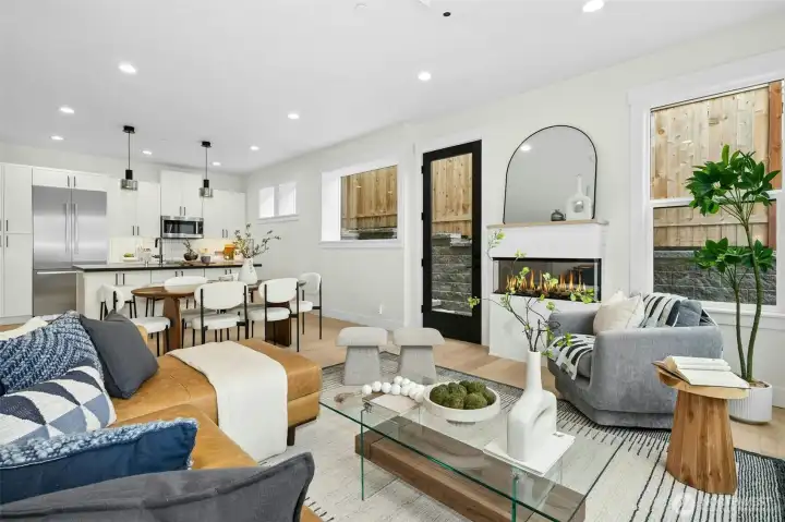 Inviting spaces. Inviting spaces.