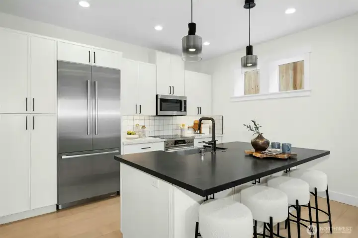 High end Bosch appliances. High end Bosch appliances.
