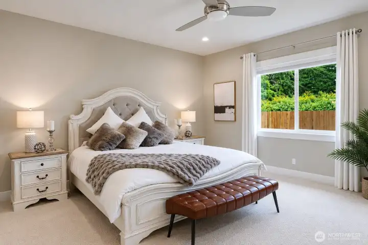 Fabulous primary suite! Relax, rejuvenate and renew!