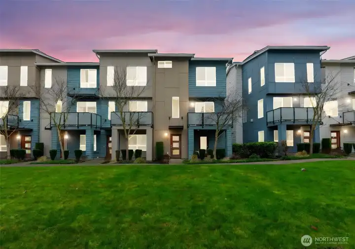 Welcome to the largest townhome in the wonderful community of 12 Degrees North offering 4 bedrooms, 3 bathrooms, 2 car attached garage