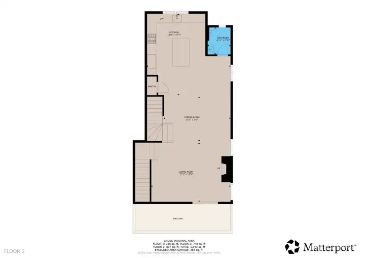 Upper level 2