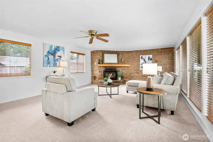 Spacious Living Room