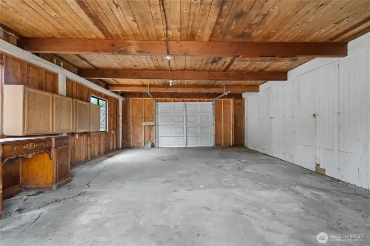 Detached Garage Interior