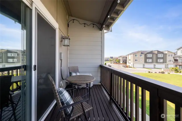 Beautiful courtyard views!