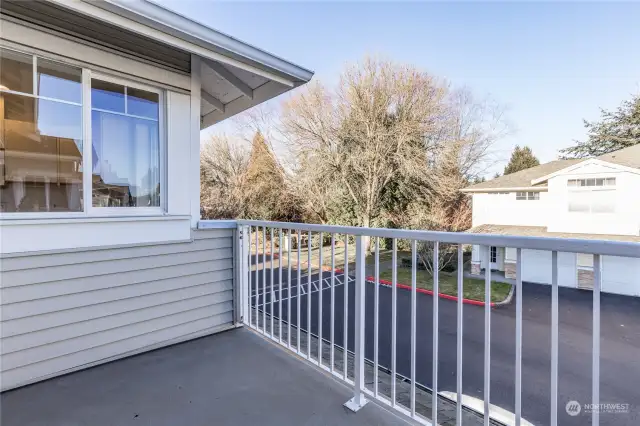 Private balcony