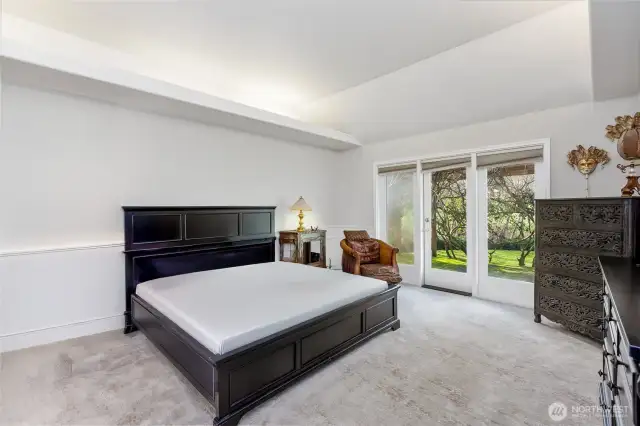 Spacious Primary Suite with lots of natural light