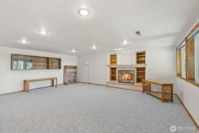 Downstairs Family room.