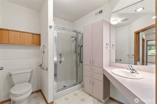 Downstairs bathroom.