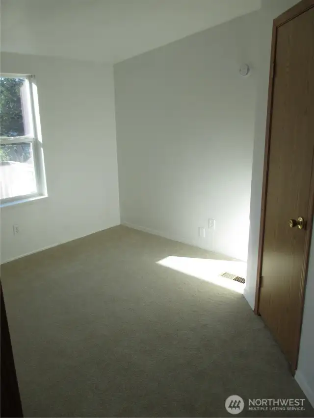 Bedroom bigger than shown in photo