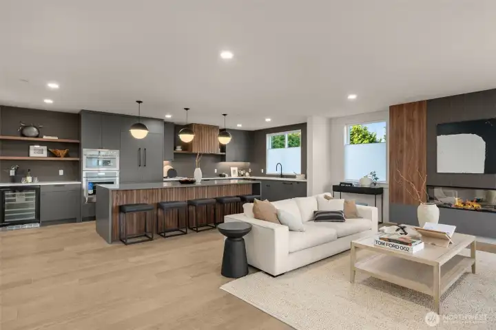 Photos are of Model Home Unit 201