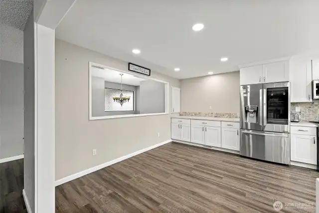 Large Kitchen With Eating Area
