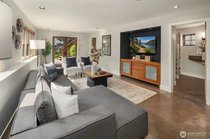 Lower Level Media/Family Room