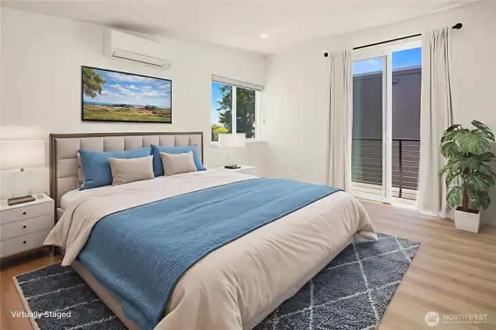 Balconies in Primary Beds