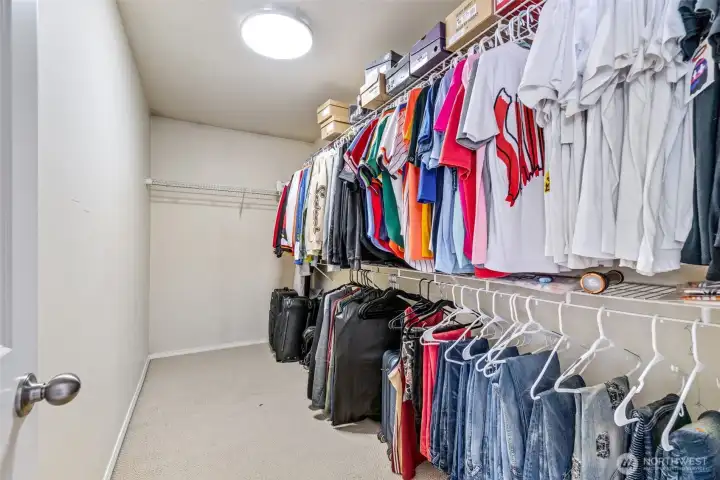 Primary Walk-In Closet