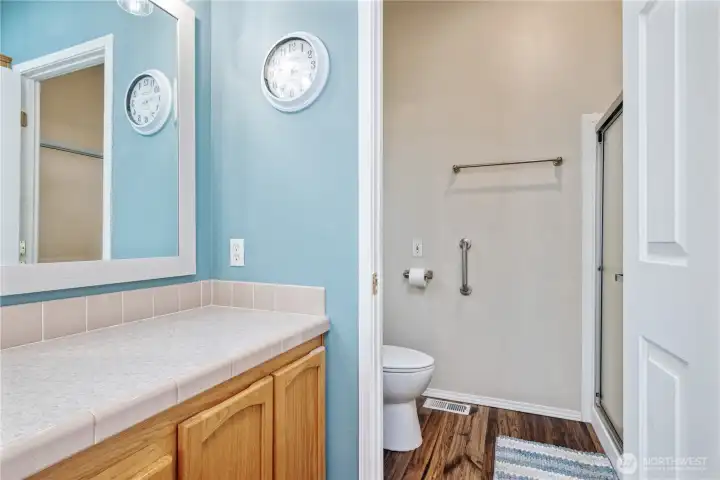 Primary Bathroom & Shower