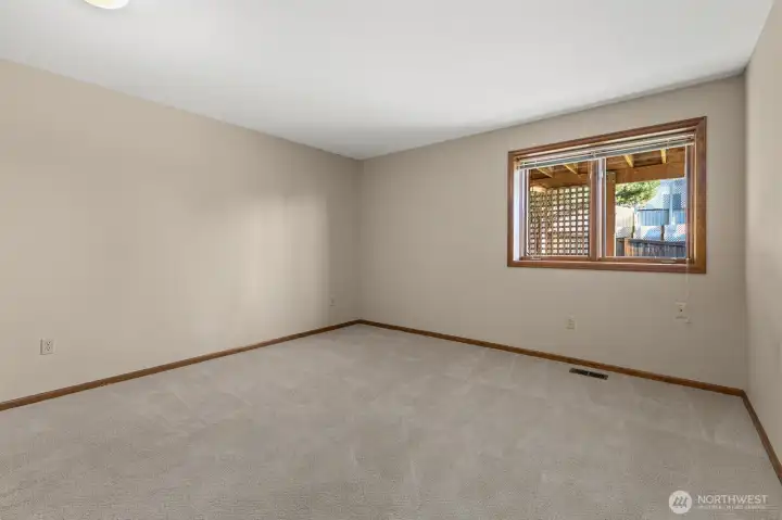 Lower level bedroom #5.