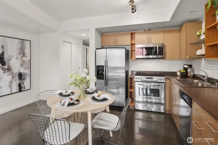 Stainless steel appliances