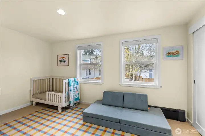 Third upstairs bedroom.