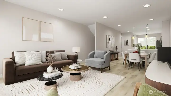 Virtually staged. Photos are for representation only.  Features, colors, and selections may differ from photograph. See site agent for details.