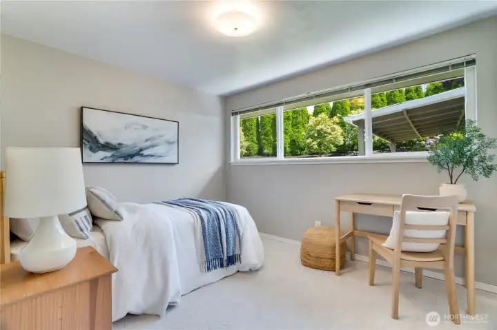 This room would make a wonderful office. This room would make a wonderful office.