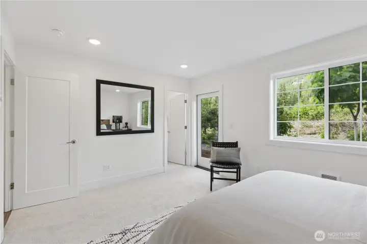 Ground floor bedroom and bath