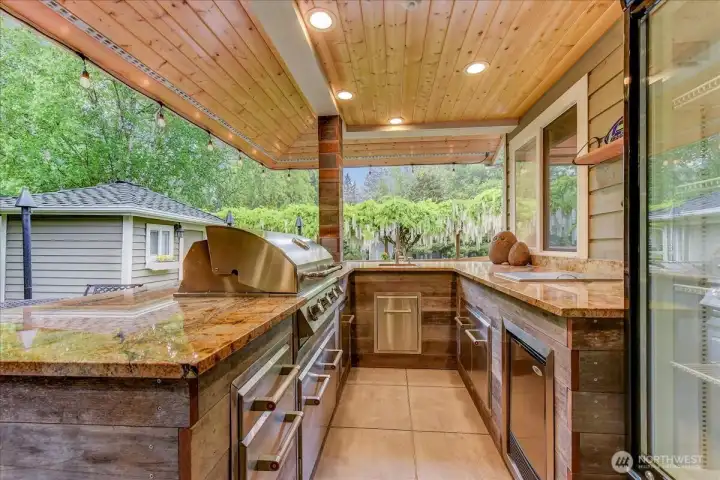 Stunning outdoor living space perfect for entertaining.