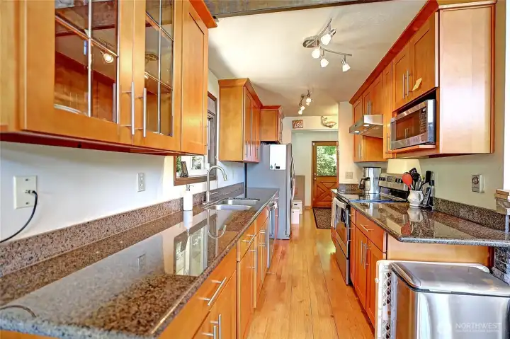Tastefully updated kitchen.