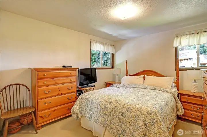 Primary bedroom with ensuite.