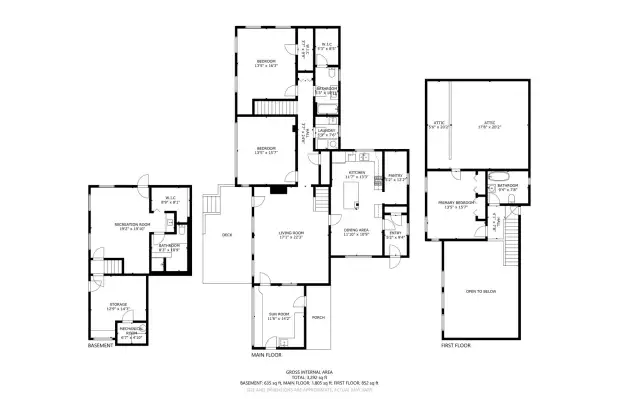 Floor plans. Ask your buyer broker for larger floor by floor plans if you'd like them.