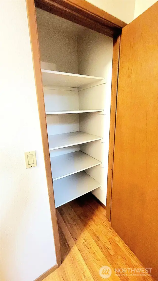 Entry closet